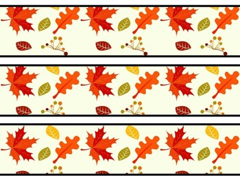 Fall Bulletin Board Decor Kit, Fall Letters