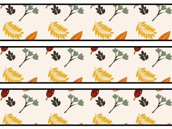 Fall Bulletin Board Decor Kit, Fall Letters