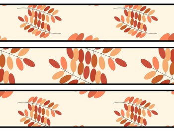 Fall Bulletin Board Decor Kit, Fall Letters