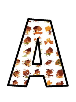 Fall Bulletin Board Décor Kit, Fall Letters, Fall Door Décor, #12 Fall Hallwa