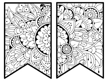 Floral Bulletin Board Decor Kit, Floral Letters, Floral Borders, Floral Banner