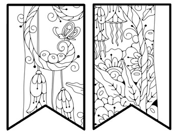 Floral Bulletin Board Decor Kit, Floral Letters, Floral Borders, Floral Banner