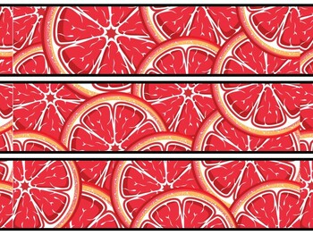 Fruits, Oranges Bulletin Board Decor Kit, Fruits, Oranges Letters