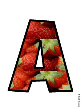 Fruits, Strawberry Bulletin Board Décor Kit, Fruits, Strawberry Bulletin Boar