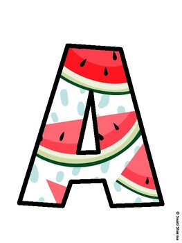 Fruits, Watermelon Bulletin Board Décor Kit