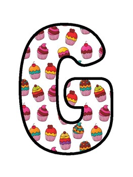 GET READY FOR A SWEET YEAR!, Cupcake Bulletin Board Decor