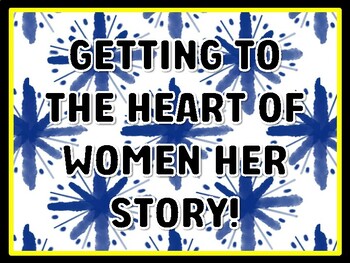 GETTING TO THE HEART OF WOMEN HER STORY! Women's History Month Door Décor