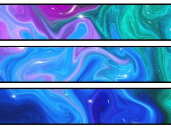 Galaxy Bulletin Board Decor Kit, Galaxy Letters, Galaxy Borders