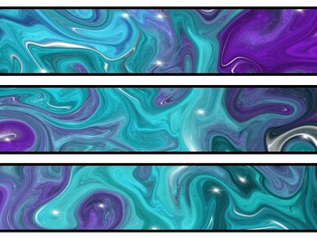 Galaxy Bulletin Board Decor Kit, Galaxy Letters, Galaxy Borders