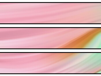 Gradient Bulletin Board Decor Kit, Gradient Letters