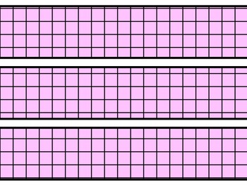 Grid Bulletin Board Decor Kit, Grid Letters