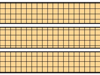 Grid Bulletin Board Decor Kit, Grid Letters