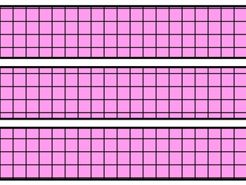 Grid Bulletin Board Decor Kit, Grid Letters