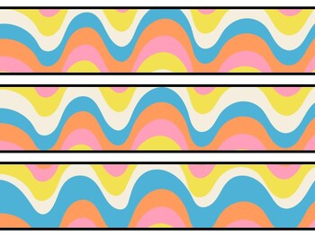 Groovy Bulletin Board Decor Kit, Groovy Letters