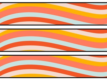 Groovy Bulletin Board Decor Kit, Groovy Letters