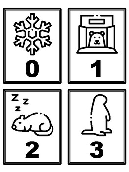 Groundhog Day 0-500 Number Flash Cards, Groundhog Day Number Cards,