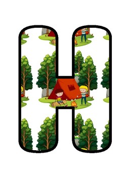 HAPPY BIRTHDAY!, Camping Bulletin Board Decor