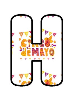 HAPPY CINCO DE MAYO!, Mexico, Cinco De Mayo Bulletin Board Decor