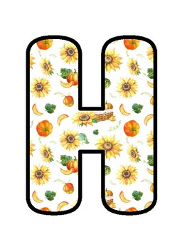 HAPPY HARVEST!, Corn, Maize Bulletin Board Decor