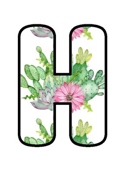 HELLO, FANCACTUS WORK!, Cactus, Succulent Bulletin Board Decor