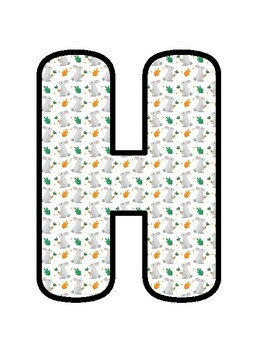 HOP RIGHT INTO THE MATH CENTER!, Bunny Bulletin Board Decor
