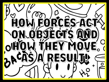 HOW FORCES ACT ON OBJECTS AND HOW THEY MOVE AS A RESULT! Grade 3 Science Door