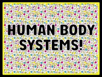 HUMAN BODY SYSTEMS! Grade 6 Science Door Decor