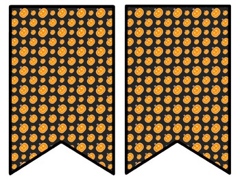 Halloween, Jack-O-Lantern Bulletin Board Decor Kit, Halloween, Jack-O-Lantern