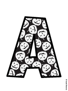 Halloween, Jack-O-Lantern Bulletin Board Décor Kit