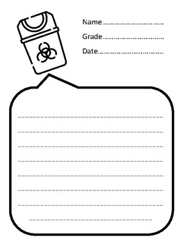 Hazardous Waste and Materials Activities and Decor Kit, Coloring, Craft, Writing