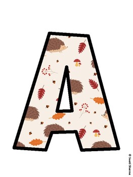 Hedgehog Bulletin Board Décor Kit