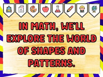 IN MATH, WE'LL EXPLORE THE WORLD OF SHAPES AND PATTERNS. Grade 3 Math Bulleti