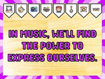 IN MUSIC, WE'LL FIND THE POWER TO EXPRESS OURSELVES. Music Bulletin Board Dec