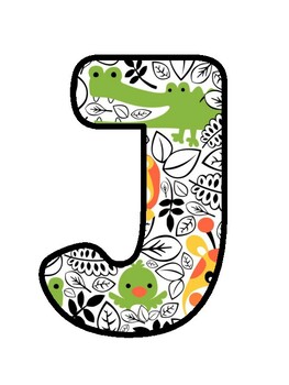 JUNGLE JOBS!, Jungle Bulletin Board Decor
