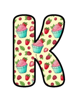 KINDERGARTEN LIFE IS SWEET!, Cupcake Bulletin Board Decor