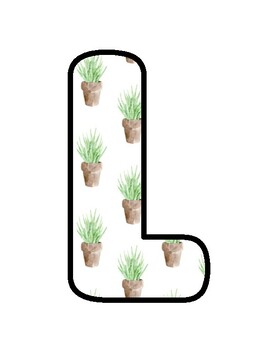 LEARNING AND GROWING!, Cactus, Succulents Bulletin Board Decor