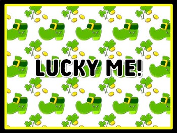 LUCKY ME! St. Patrick's Day Door Décor, St. Patrick's Day Bulletin Board Décor