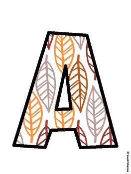 Leaves Bulletin Board Décor Kit