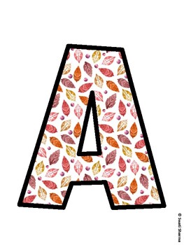 Leaves Bulletin Board Décor Kit