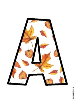 Leaves Bulletin Board Décor Kit
