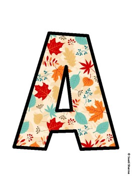 Leaves Bulletin Board Décor Kit