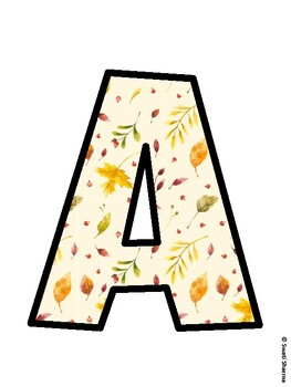Leaves Bulletin Board Décor Kit