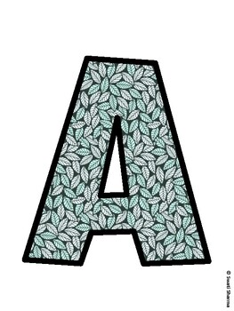 Leaves Bulletin Board Décor Kit