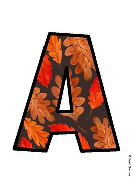Leaves Bulletin Board Décor Kit