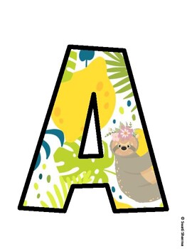 Lemon Bulletin Board Décor Kit, Lemon Bulletin Board Letters