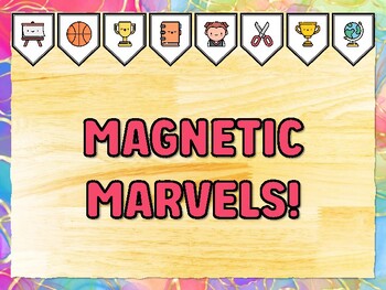 MAGNETIC MARVELS! Grade 1 Science Bulletin Board Decor Kit