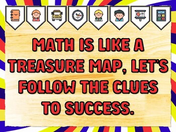MATH IS LIKE A TREASURE MAP, LET'S FOLLOW THE CLUES TO SUCCESS. Grade 3 Math
