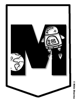 MEET OUR STELLAR CREW! Galaxy Bulletin Board Letters, Galaxy Banner