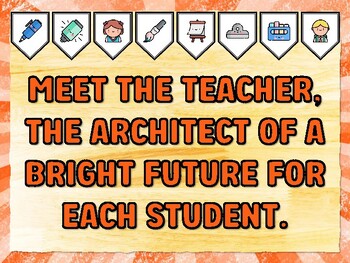 MEET THE TEACHER, THE ARCHITECT OF A BRIGHT FUTURE FOR EACH STUDENT. Meet The