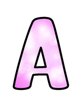 Magenta Bulletin Board Décor Kit, Magenta Letters